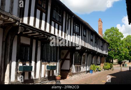 Il Malto di Mill Lane, Alcester Warwickshire, Inghilterra, Regno Unito Foto Stock