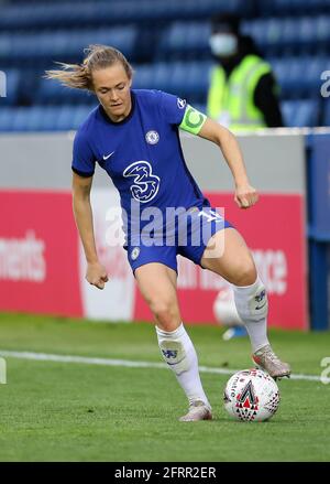 Kingston upon Thames, Inghilterra, 20 maggio 2021. Magdalena Ericsson di Chelsea durante la partita della Coppa delle Donne fa a Kingsmeadow, Kingston upon Thames. Il credito immagine dovrebbe essere: David Klein / Sportimage Credit: Sportimage/Alamy Live News Foto Stock