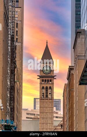 Il vecchio municipio, Toronto, Canada Foto Stock