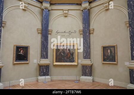 HYACINTE RIGAUD MOSTRA ALLA REGGIA DI VERSAILLES Foto Stock