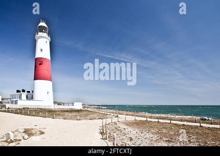 Portland Bill Lighthouse, Dorset, Regno Unito Foto Stock