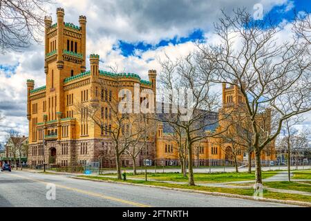 Cranston Street Armory Foto Stock