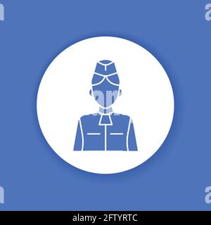 Icona glifo a colori senza gestione. Pittogramma per la pagina Web Illustrazione Vettoriale