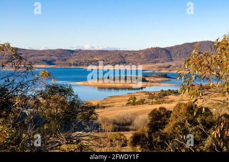 Lago Jindabyne, vicino a Jindabyne, NSW, Australia Foto Stock