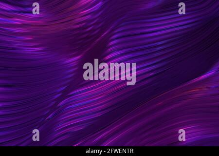 Pupilla astratta e tessitura ondulata blu Foto Stock