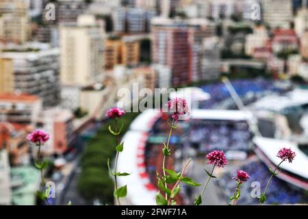 Monte Carlo, Monaco. 22 maggio 2021. Monaco panoramica. Gran Premio di Monaco, sabato 22 maggio 2021. Monte Carlo, Monaco. Credit: James Moy/Alamy Live News Foto Stock