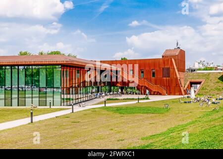 Il Karcher Hala Cracovia, un complesso di arena polivalente a Cracovia, Polonia. Foto Stock