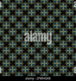 Texture con motivo colore. Disegno grafico ornamentale colorato. Ornamenti a mosaico. Modello di ripetizione. Illustrazione vettoriale. Illustrazione Vettoriale