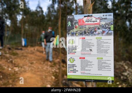 Matosinhos, Portogallo. 22 maggio 2021. Atmosfera durante il Rally de Portugal 2021, 4° appuntamento del FIA WRC 2021, Campionato Mondiale Rally FIA, dal 20 al 23 maggio 2021 a Matosinhos, Portogallo - Foto Paulo Maria / DPPI Credit: DPPI Media/Alamy Live News Foto Stock