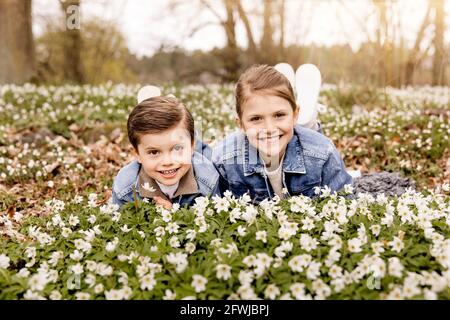 La famiglia Crown Princess ha fotografato a Haga Palace Maggio 2021.Princess Estelle e Prince Oscar Photo Linda Brostrom/The Royal Court of Sweden / TT code 10501 ** CREDITO OBBLIGATORIO: Linda Brostrom, The Royal Court of Sweden ** uso Editoriale. L'immagine proviene da una fonte esterna ed è distribuita nella sua forma originale come servizio ai nostri abbonati ** Foto Stock