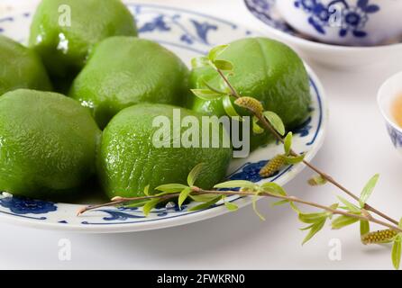 Ching Ming festival gruppo di cibo in primavera Foto Stock