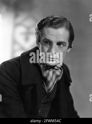 DEREK LEGAME Ritratto come Nicholas Nickleby nella VITA E. AVVENTURE DI NICHOLAS NICKLEBY 1947 regista ALBERTO CAVALCANTI romanzo Charles Sceneggiatura di Dickens John Dighton produttore Michael Balcon Ealing Studios / Distributori film generici (GFD) Foto Stock