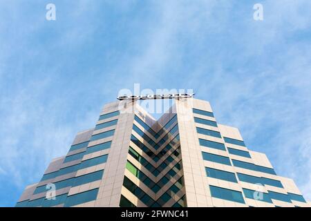Edificio della sede centrale di Cohesity. Cohesity è privato di tecnologia dell'informazione - San Jose, California, Stati Uniti d'America - 2020 Foto Stock