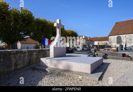 Tomba di Charles de Gaulle Foto Stock