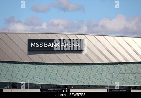 M & S Bank Arena al Kings Dock di Liverpool Foto Stock