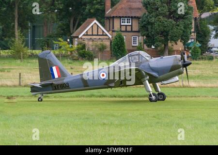 Un aereo al Shuttleworth Air Display Foto Stock