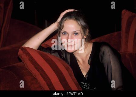 Colonia, Germania. 21 Maggio 2003. L'attrice Jeanette HAIN pose nel 2003. Credit: Horst Galuschka/dpa/Alamy Live News Foto Stock