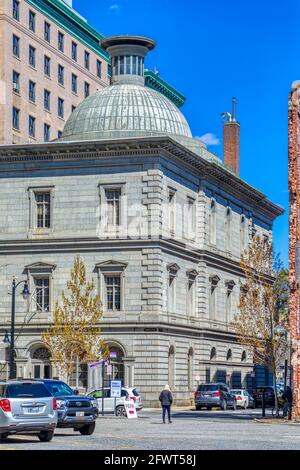 Custom House / edificio federale / 24 Weyboset Street Foto Stock