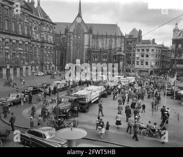 Dam tot Dam corsa, terzo giorno, Houthandel Jonker, Zaandam, 29 agosto, 1959, Paesi Bassi, foto agenzia stampa del XX secolo, notizie da ricordare, documentario, fotografia storica 1945-1990, storie visive, Storia umana del XX secolo, che cattura momenti nel tempo Foto Stock