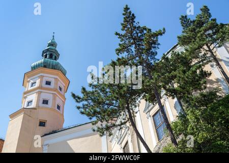 Castello di Mikulov, Repubblica Ceca Foto Stock