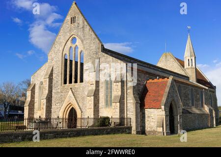 Royal Garrison Church, Grand Parade, Old Portsmouth, Hampshire, Inghilterra, REGNO UNITO Foto Stock