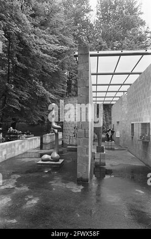 Apertura mostra di scultura nel parco Sonsbeek ad Arnhem, 26 maggio 1966, sculture, scultura, Mostre, arte, mostre, Paesi Bassi, agenzia stampa del XX secolo foto, notizie da ricordare, documentario, fotografia storica 1945-1990, storie visive, Storia umana del XX secolo, che cattura momenti nel tempo Foto Stock