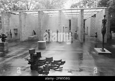 Apertura mostra di scultura nel parco Sonsbeek ad Arnhem, 26 maggio 1966, scultura, mostre, Arte, mostre, Paesi Bassi, foto agenzia stampa del XX secolo, notizie da ricordare, documentario, fotografia storica 1945-1990, storie visive, Storia umana del XX secolo, che cattura momenti nel tempo Foto Stock