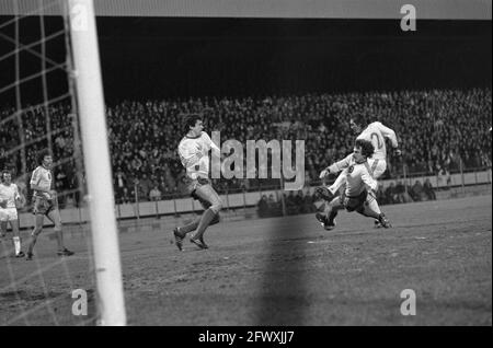 PSV contro Eintracht Braunschweig (UEFA), momenti di gioco, 23 novembre 1977, sport, Calcio, Paesi Bassi, foto agenzia stampa del XX secolo, notizie da r Foto Stock