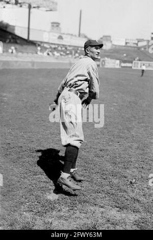 Jack Farmer, Cleveland Indians, 1918. Foto Stock