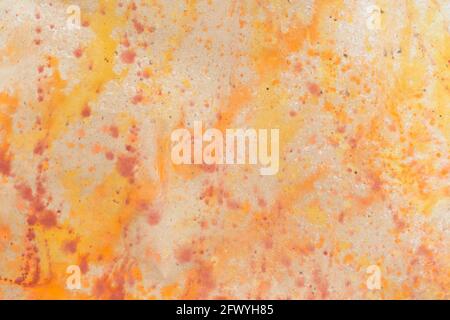 colori marrone e beige acquerello verniciato trama di sfondo Foto Stock