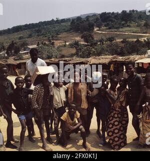 Zaire (ex Congo Belga ); popolazione Zaire, 16 agosto 1973, Paesi Bassi, foto agenzia stampa del xx secolo, notizie da ricordare, documentario, fotografia storica 1945-1990, storie visive, Storia umana del XX secolo, che cattura momenti nel tempo Foto Stock