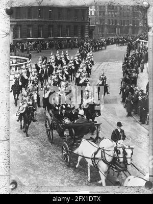 Royal Couple in London Repro, 22 novembre 1950, Royal Couple, Repros, I Paesi Bassi, foto agenzia stampa del XX secolo, notizie da ricordare, documentario, fotografia storica 1945-1990, storie visive, Storia umana del XX secolo, che cattura momenti nel tempo Foto Stock