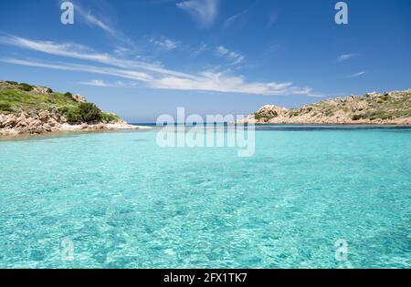 Parco Nazionale Arcipelago di la Maddalena, Porto Madonna Foto Stock