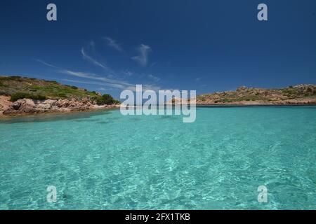 Parco Nazionale Arcipelago di la Maddalena, Porto Madonna Foto Stock