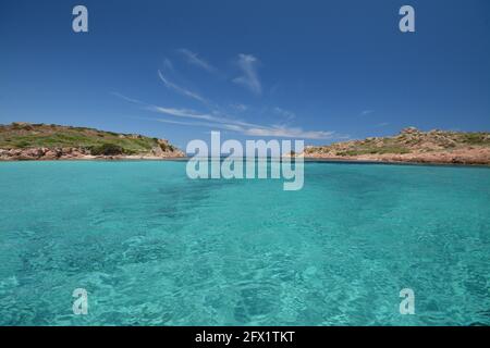 Parco Nazionale Arcipelago di la Maddalena, Porto Madonna Foto Stock