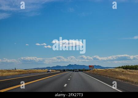 Sutter Buttes a nord di Sacramento, nella contea di Sutter, nel Sacramento Valley of California USA Foto Stock