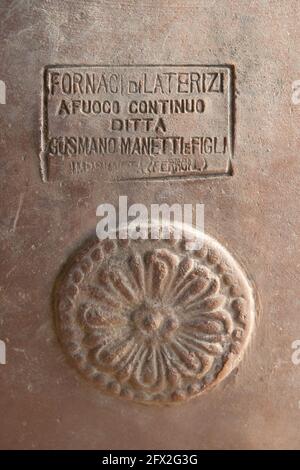 Italia, Toscana, Panzano - tenuta Fontodi Foto © Sandro Michahelles/Sintesi/Alamy Stock Photo Foto Stock