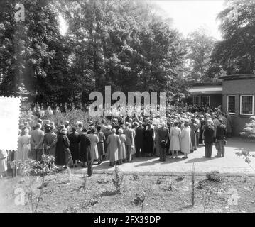 Funerali militari dell'Aia, 17 giugno 1955, funerali, Paesi Bassi, foto agenzia stampa del xx secolo, notizie da ricordare, documentario, fotografia storica 1945-1990, storie visive, Storia umana del XX secolo, che cattura momenti nel tempo Foto Stock