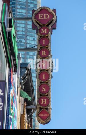 Segno del Teatro ed Mirvish in Yonge Street nel centro di Toronto, Toronto, Canada Foto Stock