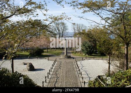 Giardino dell'amicizia di Kyoto, Castello di Lauriston Foto Stock