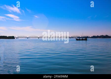 Jinnah Baraj Mianwali Pakistan Foto Stock