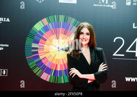 25 maggio 2021, Madrid, Spagna: PAZ VEGA partecipa alla 24esima presentazione del Festival del Cinema di Malaga al Circolo de Bellas Artes di Madrid. (Immagine di credito: © Jack Abuin/ZUMA Wire) Foto Stock