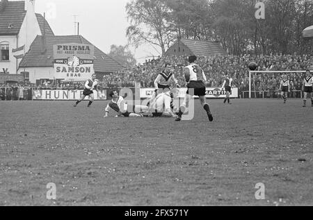 Feyenoord contro VVV 0-1 Game Moments, 5 maggio 1962, sport, calcio, Paesi Bassi, foto agenzia stampa del xx secolo, notizie da ricordare, documentario, fotografia storica 1945-1990, storie visive, Storia umana del XX secolo, che cattura momenti nel tempo Foto Stock