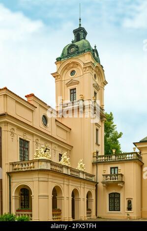 Torre di Palazzo Kozlowka, Kozlowka, Polonia Foto Stock