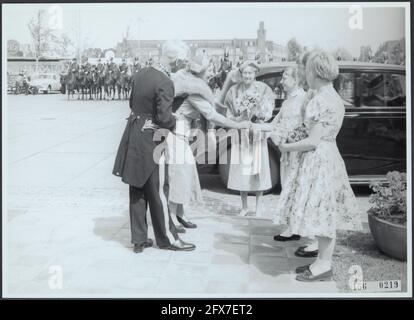 Collezione Collezione di fotografie Netherlands Government Information Service, foto numero 156-0219, 1956, Paesi Bassi, foto agenzia stampa del XX secolo, notizie da ricordare, documentario, fotografia storica 1945-1990, storie visive, Storia umana del XX secolo, che cattura momenti nel tempo Foto Stock