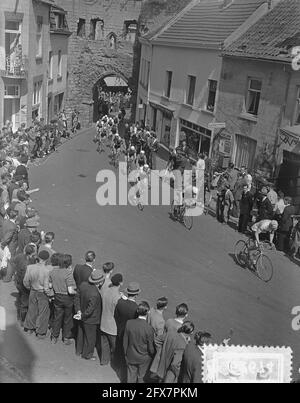 Champion of the Netherlands pro and independent Dutch Cycling Union Valkenburg, 16 maggio 1954, campione, ciclisti, I Paesi Bassi, foto agenzia stampa del XX secolo, notizie da ricordare, documentario, fotografia storica 1945-1990, storie visive, Storia umana del XX secolo, che cattura momenti nel tempo Foto Stock