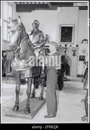 Collezione Collezione di fotografie Netherlands Government Information Service, foto numero 156-0487, 1956, Paesi Bassi, foto agenzia stampa del XX secolo, notizie da ricordare, documentario, fotografia storica 1945-1990, storie visive, Storia umana del XX secolo, che cattura momenti nel tempo Foto Stock