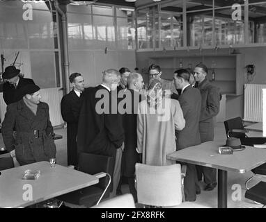 Visita i leader del sindacato americano. Visita a Rotterdam, 26 febbraio 1949, visite, Paesi Bassi, foto agenzia stampa del xx secolo, notizie da ricordare, documentario, fotografia storica 1945-1990, storie visive, Storia umana del XX secolo, che cattura momenti nel tempo Foto Stock