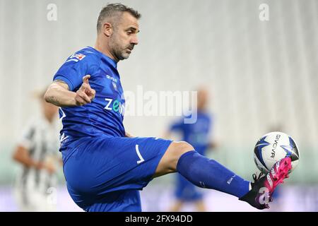 Torino, 25 maggio 2021. Stefano Sorrentino durante la partita di beneficenza allo stadio Allianz di Torino. L'immagine di credito dovrebbe essere: Jonathan Moscop / Sportimage Foto Stock