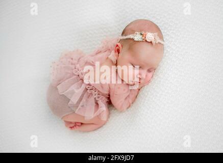 Foto neonato bambino ragazza Foto Stock